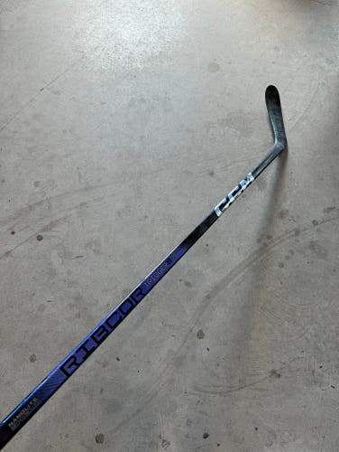 Used Senior CCM Left Hand P28 Pro Stock RibCor Trigger 8 Pro Hockey Stick