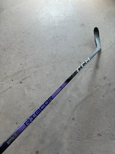 Used Senior CCM Left Hand P28 Pro Stock RibCor Trigger 8 Pro Hockey Stick