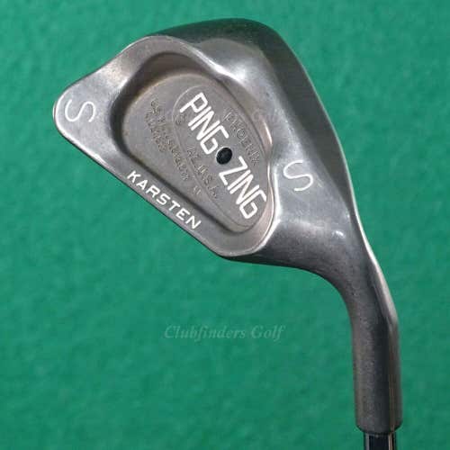 Ping Zing Stainless Black Dot SW Sand Wedge Dynamic Gold S300 Steel Stiff