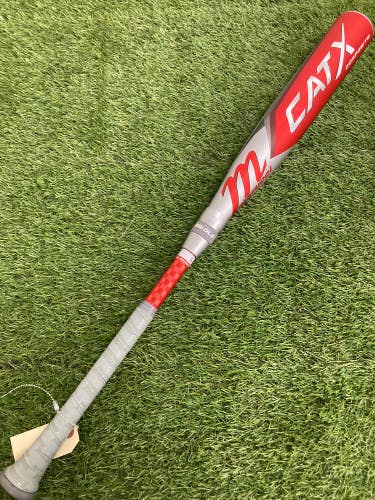 Used 2023 Marucci CAT X Composite Bat BBCOR Certified (-3) Composite 29 oz 32"