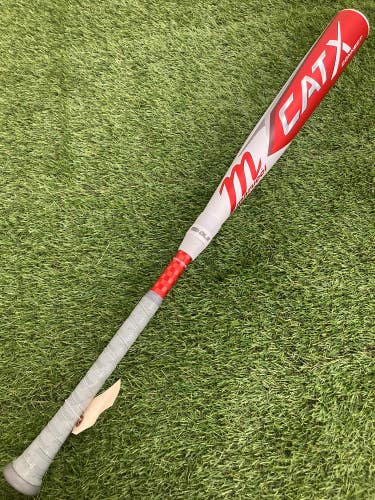 Used 2023 Marucci CAT X Connect Bat BBCOR Certified (-3) Hybrid 30 oz 33"