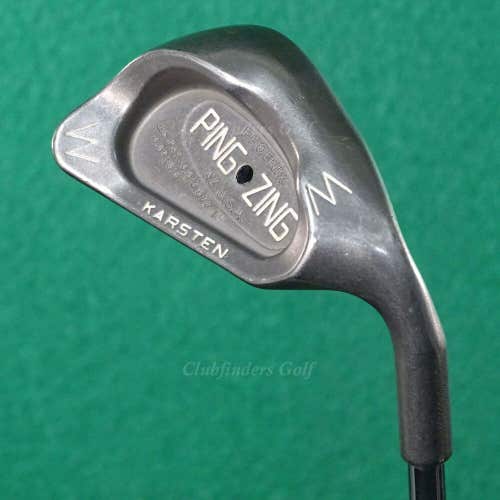 Ping Zing Stainless Black Dot PW Pitching Wedge Dynamic Gold S300 Steel Stiff