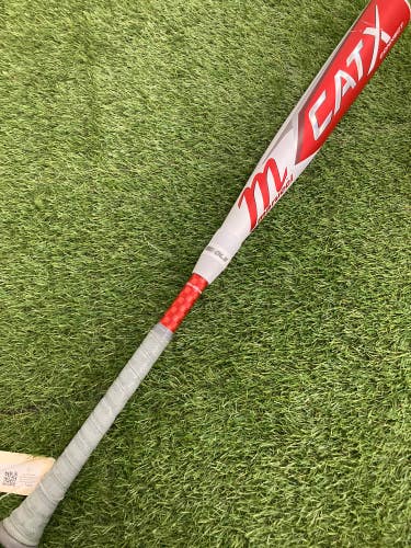 Used 2023 Marucci CAT X Connect Bat BBCOR Certified (-3) Hybrid 30 oz 33"