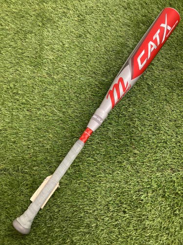 Used Kid Pitch (9YO-13YO) 2023 Marucci CAT X Composite Bat USSSA Certified (-8) Composite 22 oz 30"