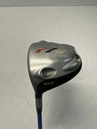 Used Taylormade R7 Dual 10.5 Degree Regular Flex Graphite Shaft Drivers