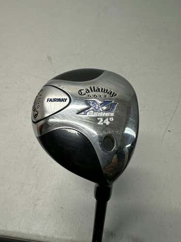 Used Callaway Xj Series 3 Wood Regular Flex Graphite Shaft Fairway Woods