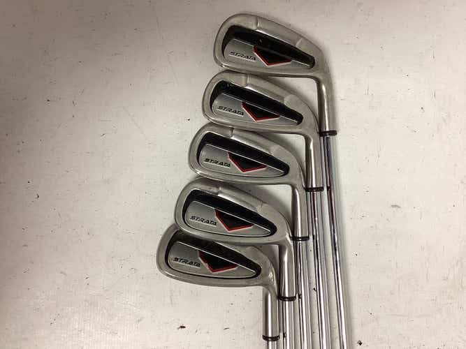 Used Strata Strata Iron Set 5 Piece Regular Flex Steel Shaft Men's Package Sets