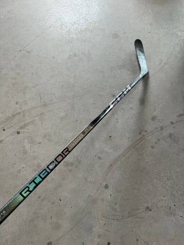 Used Senior CCM Left Hand P92M Pro Stock RibCor Trigger 8 Pro Hockey Stick