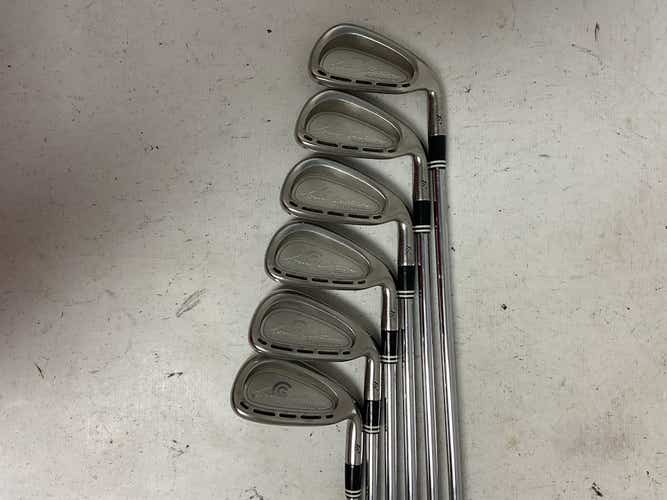 Used Cleveland Tour Action Ta7 5i-pw Regular Flex Steel Shaft Iron Set