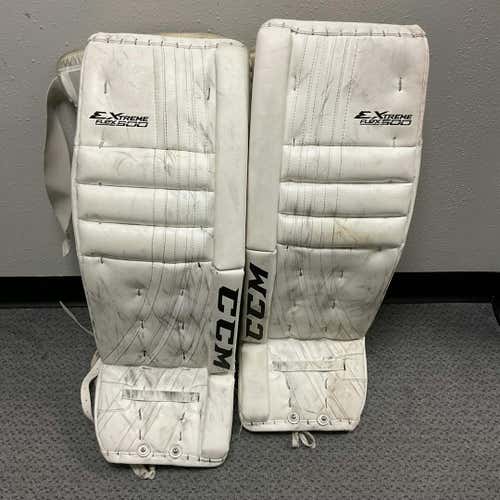 Used Ccm Extreme Flex 500 33" Plus 1" Goalie Leg Pads