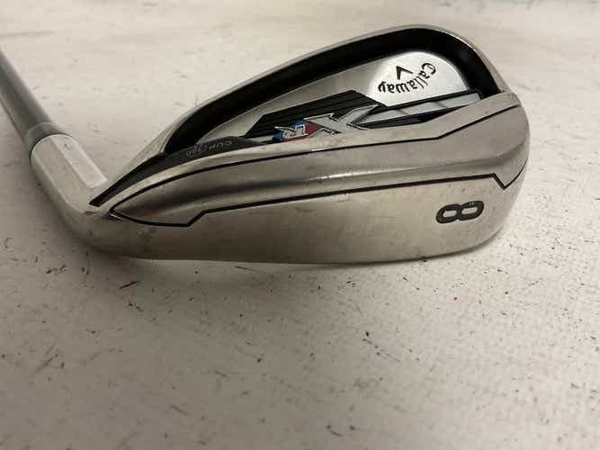 Used Callaway Xr 8 Iron Senior Flex Graphite Shaft Individual Irons