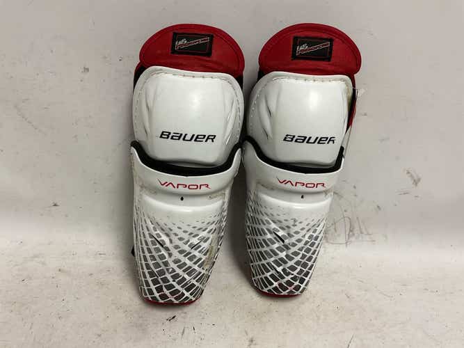 Used Bauer Vapor 8 1 2" Hockey Shin Guards