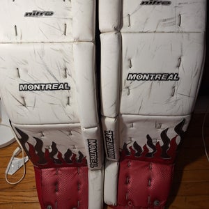 Montreal nitro lite Used 32" Goalie Leg Pads