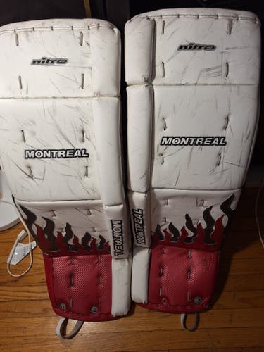 Montreal nitro lite Used 32" Goalie Leg Pads