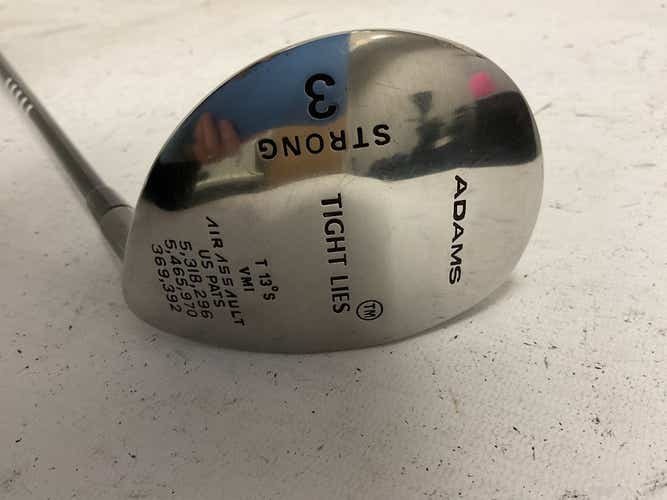 Used Adams Tight Lies Strong 3 3 Wood Graphite Fairway Wood