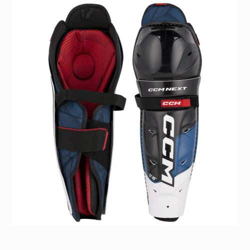 New Ccm Senior Next Hockey Shin Guards 15"