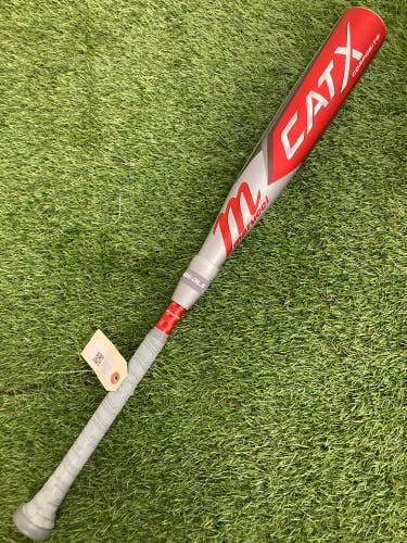 Used Kid Pitch (9YO-13YO) 2023 Marucci CAT X Composite Bat USSSA Certified (-8) Composite 22 oz 30"