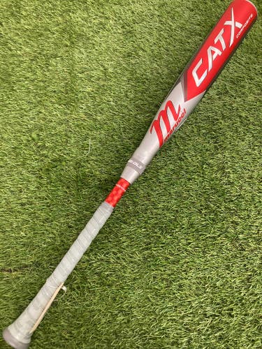 Used Kid Pitch (9YO-13YO) 2023 Marucci CAT X Composite Bat USSSA Certified (-5) Composite 26 oz 31"