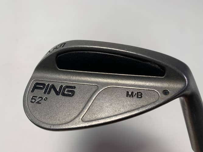 Ping MB Gap Wedge 52* Black Dot Wedge Steel Mens RH