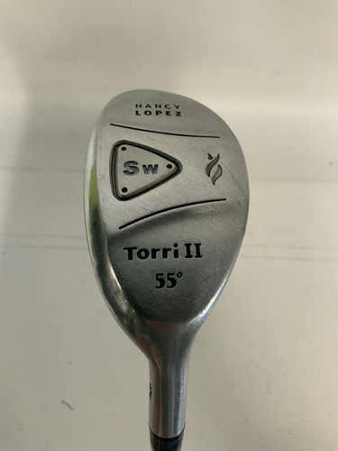 Used Nancy Lopez Torri Ii Sand Wedge Ladies Flex Graphite Shaft Wedges