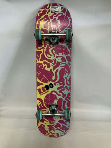 Used Redo Skateboard 7 3 4" Complete Skateboards