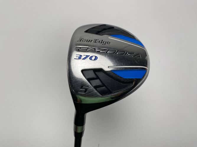 Tour Edge Bazooka 370 5 Fairway Wood 18* Bazooka Uniflex Graphite Mens LH