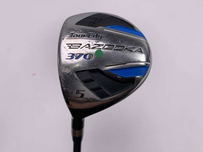 Tour Edge Bazooka 370 5 Fairway Wood 18* Bazooka Uniflex Graphite Mens LH Dent