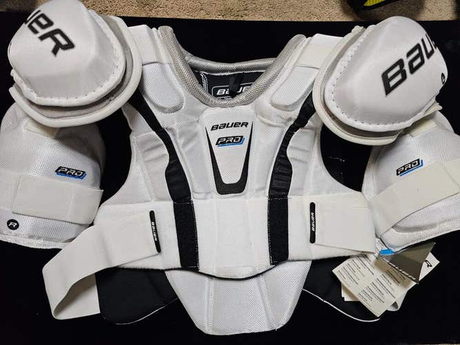 Pittsburgh Penguins Bauer Pro Series Pro Stock BRAND NEW Shoulder Pads XL