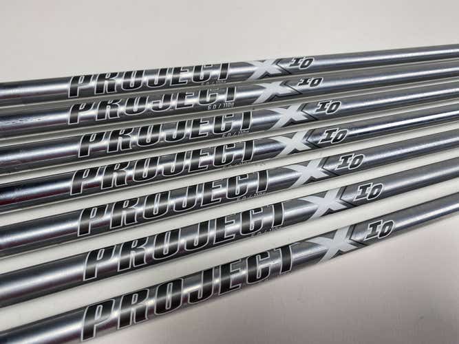 Project X IO 6.0 110g Stiff Steel Iron Set of 7 Shafts 34''-36.75''- Pull 0.355