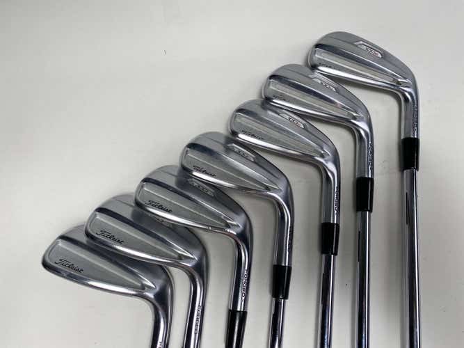 Titleist 2021 T100S Iron Set 5-PW+GW Project X Rifle 6.5 Extra Stiff RH +1/2"