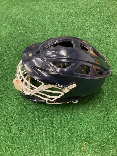 Blue Used Adult Cascade R Helmet (Missing Ear Pads)