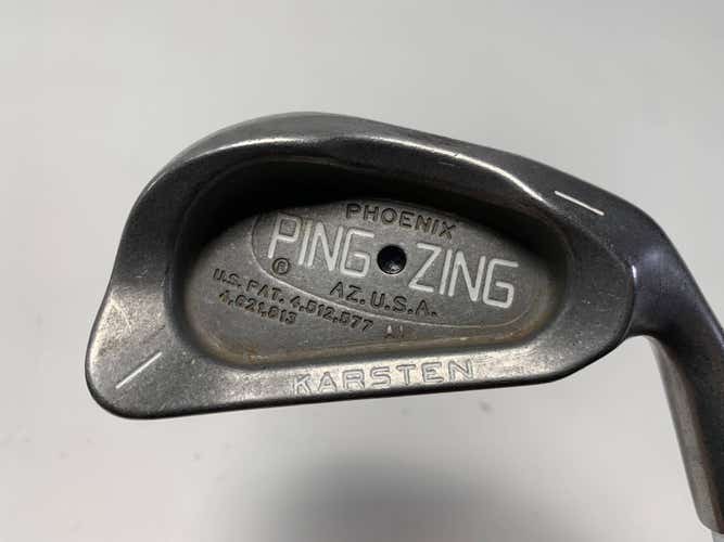 Ping Zing Single 1 Iron Black Dot Karsten JZ Regular Steel Mens RH