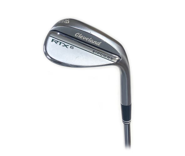 Cleveland RTX6 Zipcore 58*/10* Mid Grind Steel Project X 6.5 X Flex