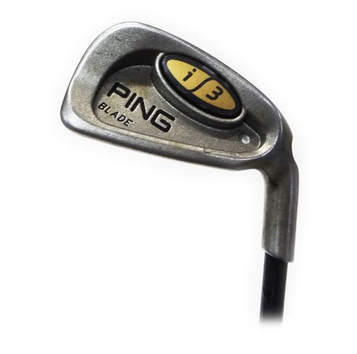 Ping i3 Blade Silver Dot Single 4 Iron Graphite MFS 30+ Stiff Flex