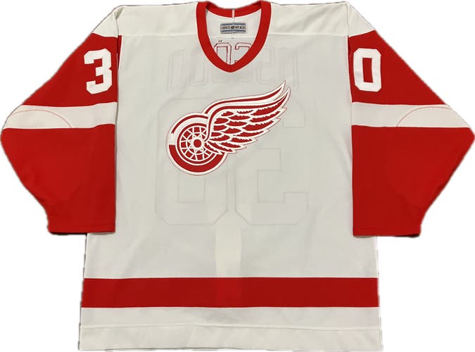 Detroit Red Wings Chris Osgood CCM Center Ice NHL Hockey Jersey Size 48