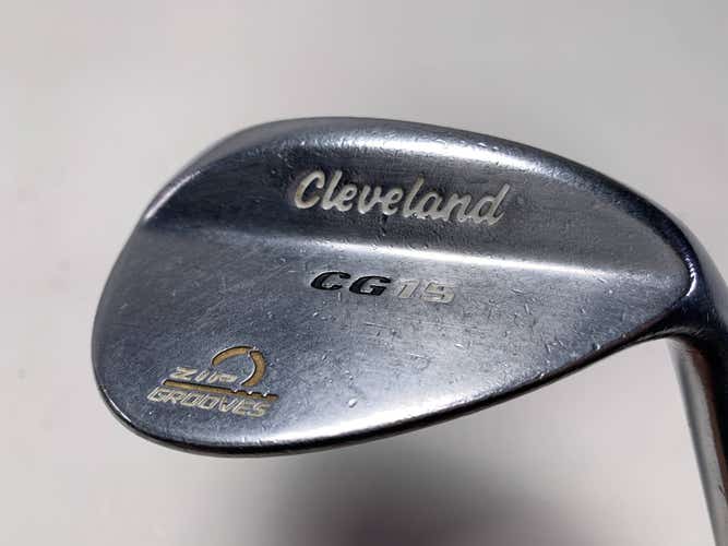 Cleveland CG15 Satin Chrome Sand Wedge 56* 14 Wedge Steel Mens RH Oversize Grip