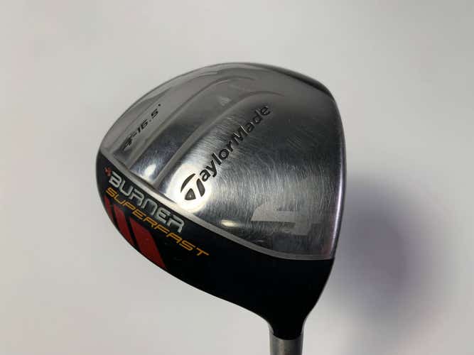 TaylorMade Burner Superfast 4 Fairway Wood 16.5* SuperFast 48 Stiff Graphite RH