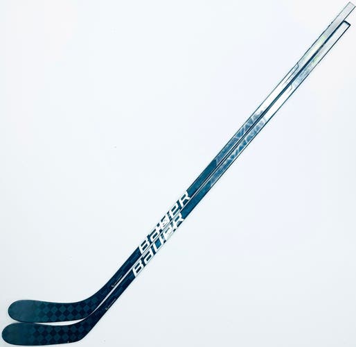 2 Pack Custom Silver Bauer Vapor Hyperlite Hockey Stick-RH-Kucherov Pro Curve-82 Flex-Grip