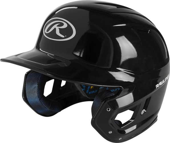 Rawlings Mach Baseball Batting Helmet SR black senior baseball batter clear coat