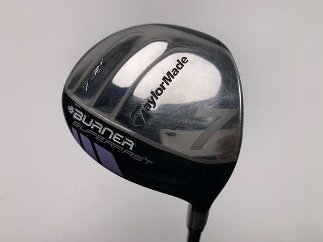 TaylorMade Burner Superfast 7 Fairway Wood 21* Matrix Ozik XCON-4.8 Ladies RH