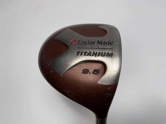 TaylorMade Ti Bubble Driver 9.5* Bubble S-90 Plus Stiff Graphite Mens RH