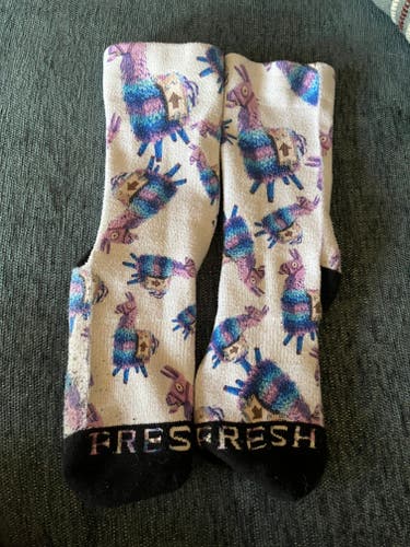 Fortnite Llama Socks Used Unisex One Size Fits All Socks