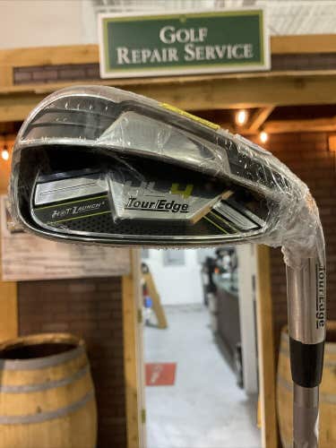 Tour Edge Hot Launch 4 HL4 #7 Iron Golf Club 60 Regular Flex Graphite Shaft MRH