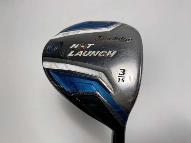 Tour Edge Hot Launch 3 Fairway Wood 15* Hot Launch Uniflex Graphite Mens RH