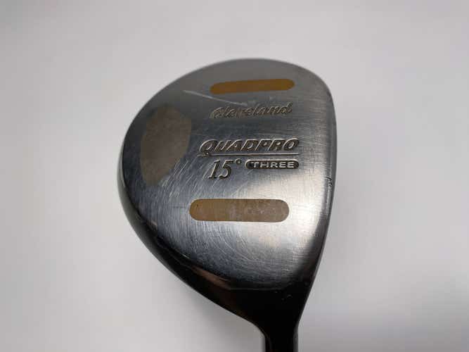 Cleveland Quadpro 3 Fairway Wood 15* Regular Graphite Mens RH