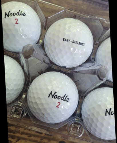 Used TaylorMade Noodle Easy Distance Balls 12 Pack (1 Dozen)