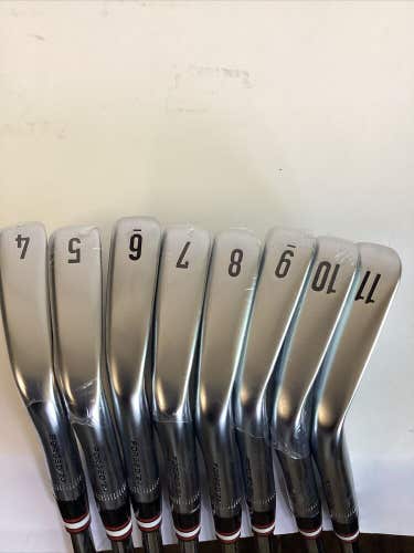 Callaway Apex CB Forged ‘24 Iron Set 4-11 X100 X Stiff Steel Shafts -1” (NEW)