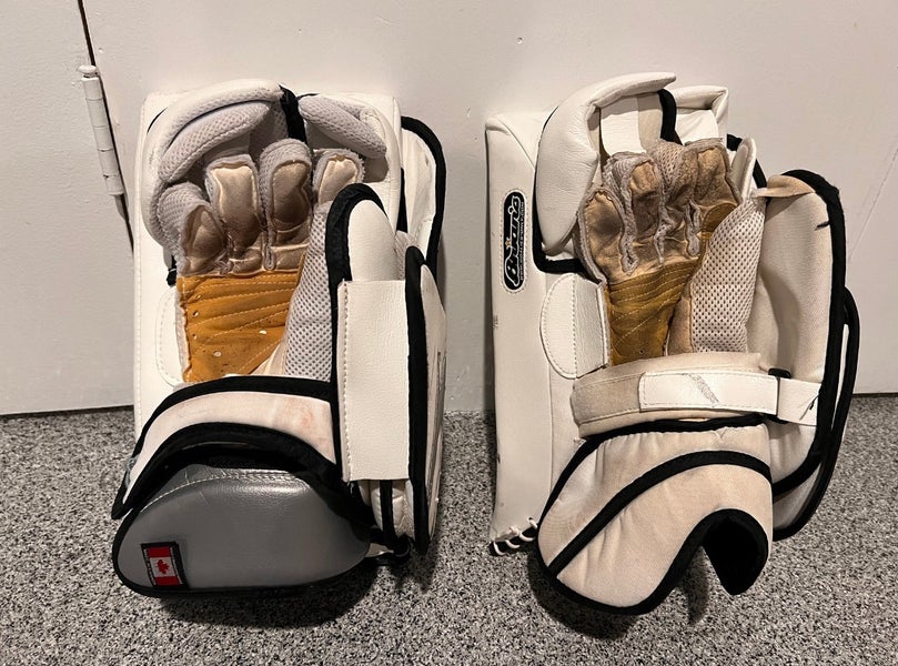 Brian’s M Series & Subzero Goalie Pad Set | SidelineSwap | Buy and Sell ...