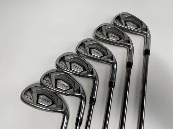 Callaway Rogue Iron Set 5-PW UST Mamiya Recoil ES 760 F3 Regular Graphite RH