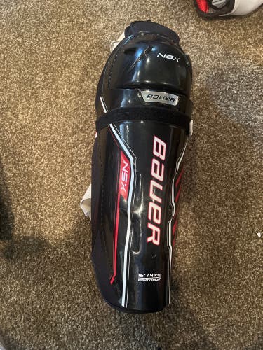 New Senior Bauer 16"  NSX Shin Pads